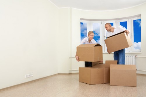 Removal van transport service for a move in Barnes