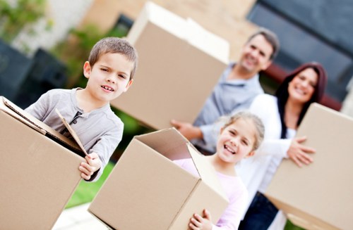 House removal team planning a smooth move in Barnes