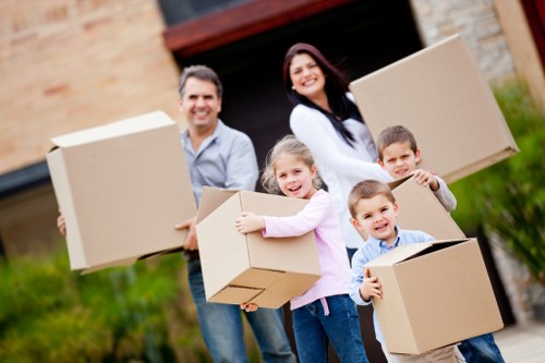 Local house removals team planning a Barnes home move
